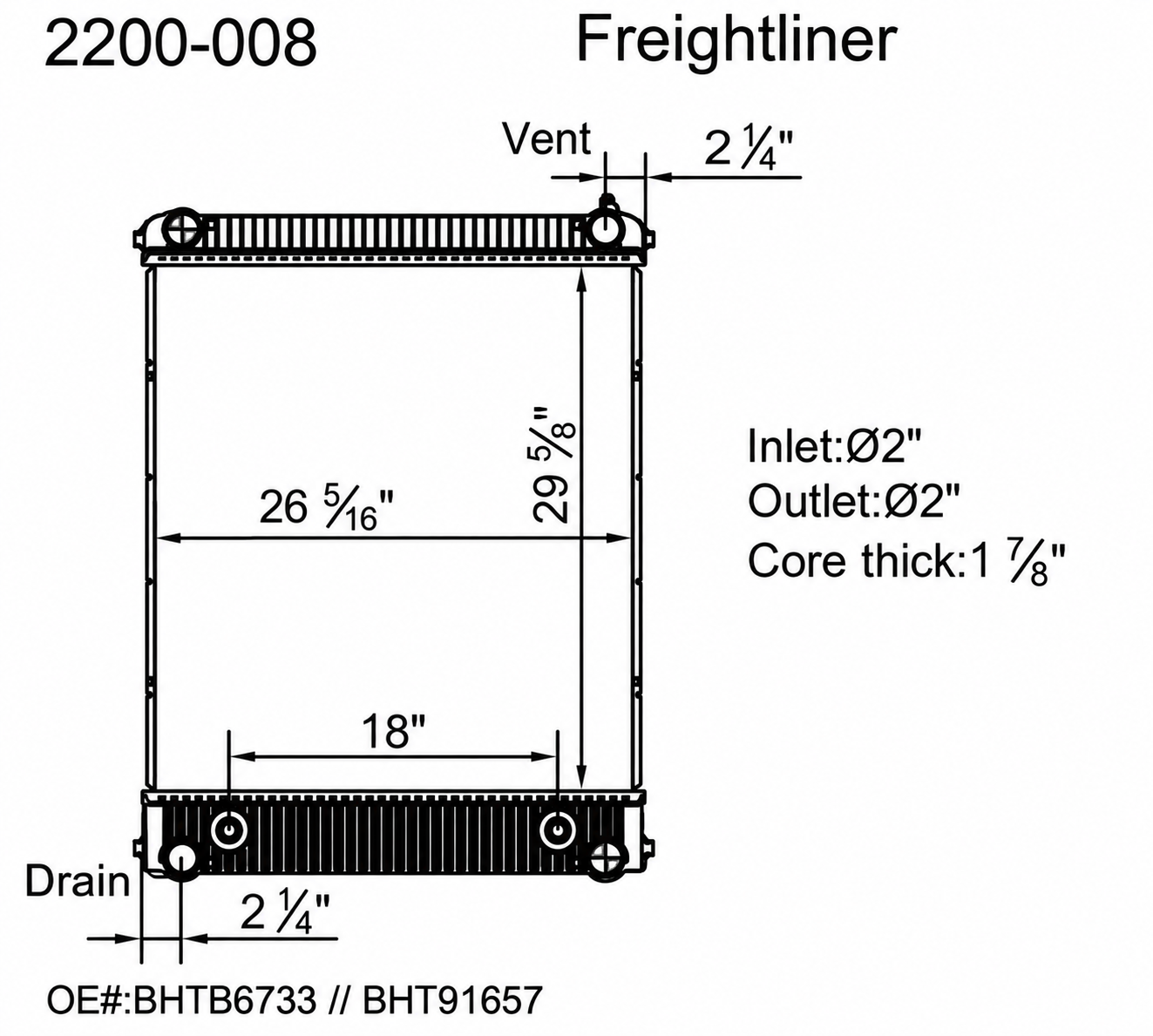 Diagrama dimensional de HD1127